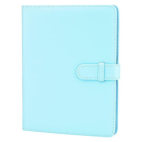 Hapeper 128 Pockets Photo Album Compatible with Fujifilm Instax Mini 12 11 9 8 90 70 40 Instant Camera Films and 2x3 Inch Photo Paper (Blue) - Image 1