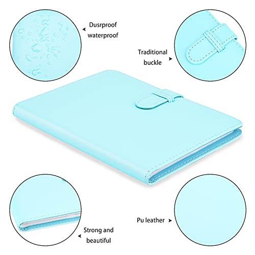Hapeper 128 Pockets Photo Album Compatible with Fujifilm Instax Mini 12 11 9 8 90 70 40 Instant Camera Films and 2x3 Inch Photo Paper (Blue) - Image 4