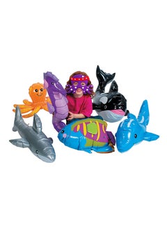 SYOSI SYOSI 8Pcs Shark Octopus Dress-Up Masks Blindfold Costumes Party Favors for Kids Boys Girls Under The Sea Themed Birthday Party Supplies  - Image 4