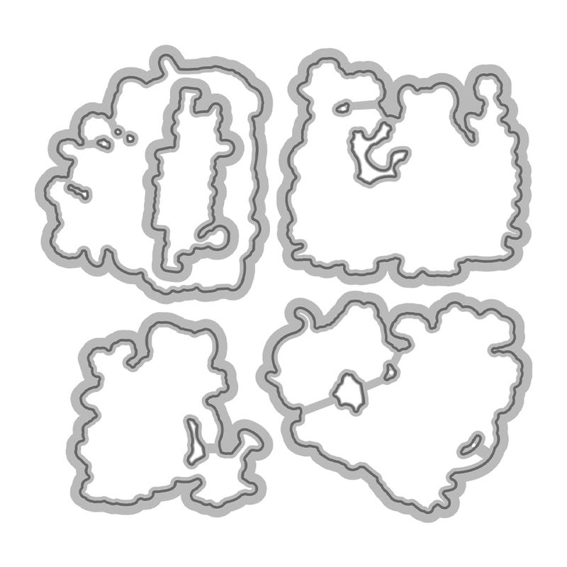 YIXUAN Stamps for Crafting,Cute Mouse Garden Planting Flowers Clear Stamps and Metal Cutting Dies Set with for Card Making DIY Scrapbooking Supplies Silicone Stamp Knife Mold for Albums Crafts Decor - Image 5