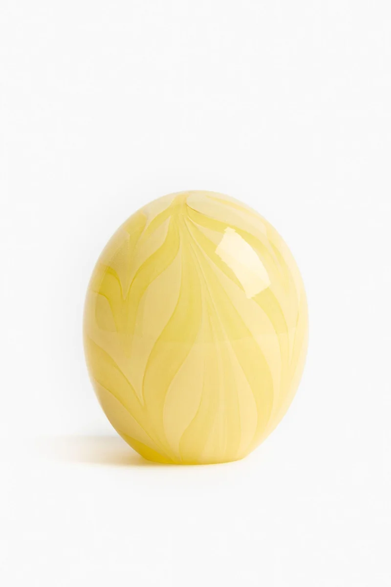 اتش اند ام منحوتة زجاجية صغيرة