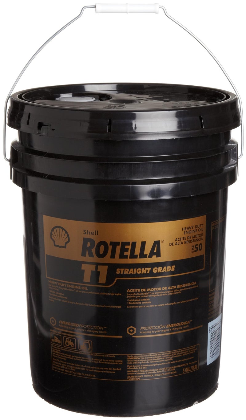 Shell Rotella T 550019891 T1 30 Heavy Duty Engine Oil (CF/CF-2) - 5 Gallon Pail - Image 2
