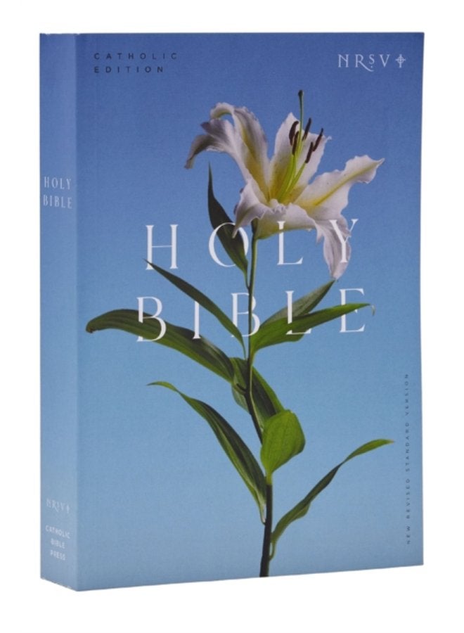 NRSV Catholic Edition Bible Easter Lily Paperback Global Cover Series Holy Bible - Paperback