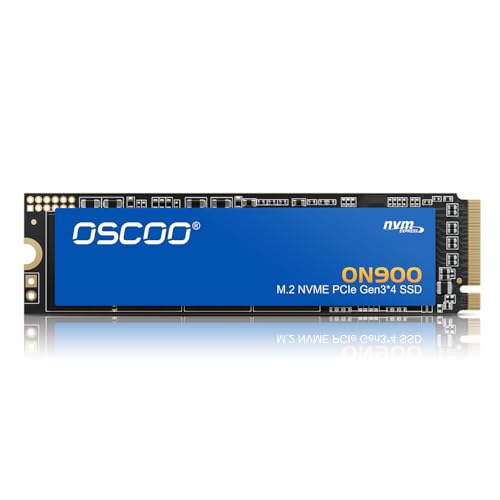 OSCOO 1TB NVMe PCIe 3.0 x4 SSD, Up to 3,500MB/s Read & 3,000MB/s Write, 3D TLC NAND, M.2 2280 Internal SSD for Gaming, Laptop, PC, Desktop Workstations - Image 1