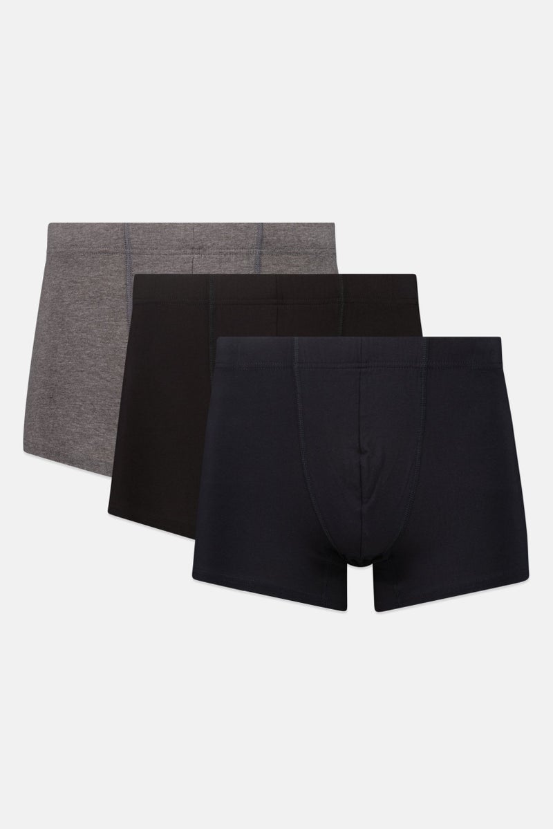 JOHN RICHMOND Men 3 Pieces Plain Trunks, Multicolor  - Image 1