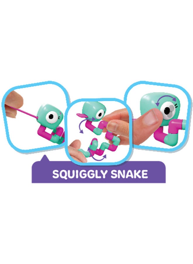 LITTLE LIVE PETS - Llp Squirkies S1 3Pk- Metallic Clickety Cat - Image 1