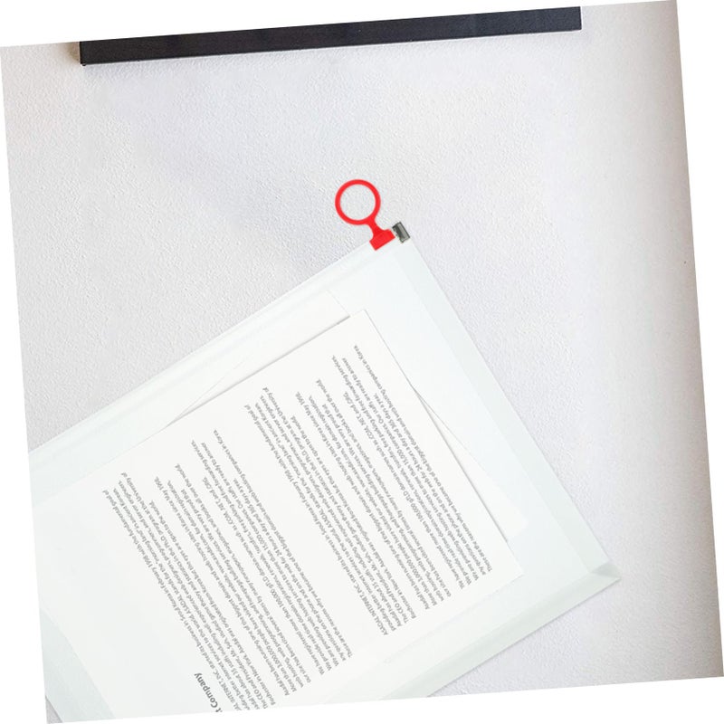 Red Reusable Zipper Pulls 100pcs Detachable Zipper Tab Handles for Bags Stationery Replacement - Image 3