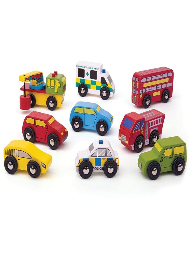 Bigjigs Rail طقم مركبات خشبية من بيججيجس ريل - Image 1