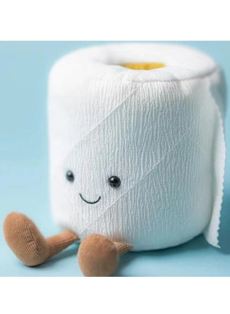 Jellycat Toilet Paper Plush Toy - Creative and Funny Soft Doll Keychain, Must-Have Bathroom Fun - Image 3