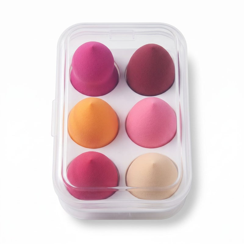 max elegance - Makeup Sponge - Multi-color Set for Face
