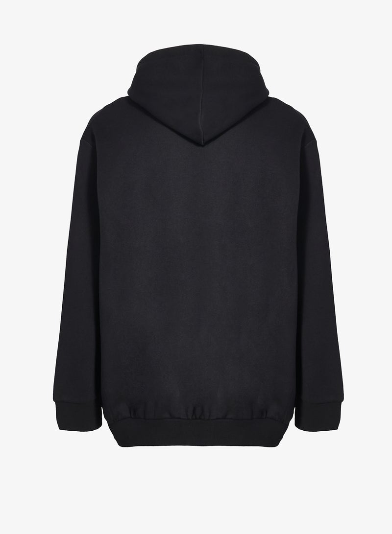 JACK & JONES Plus Size Printed Zip Hoodie - Image 2