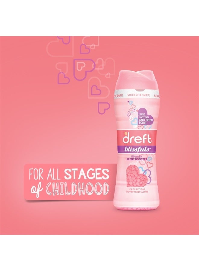Dreft كرات تعزيز الرائحة في الغسالة بليسفولز، رائحة بيبي فريش، 24 أونصة - Image 4
