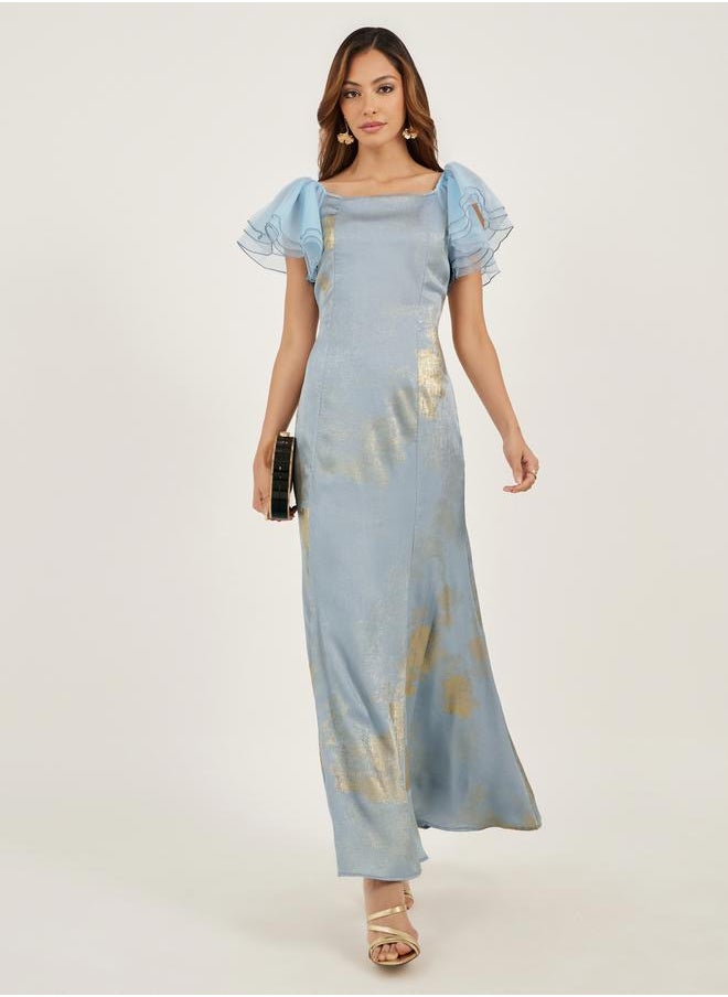 Styli Flutter Sleeve Dress  - Image 2