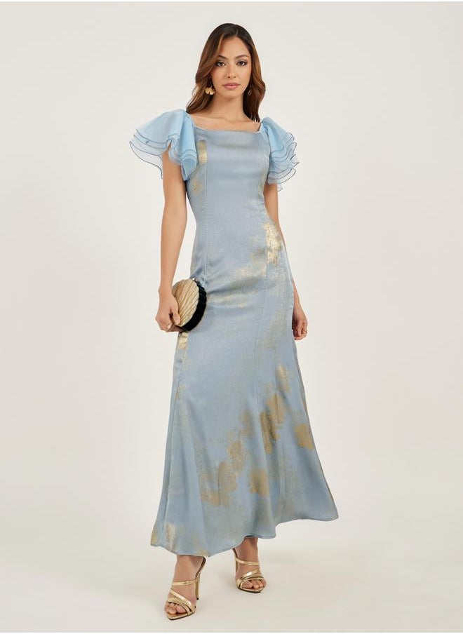 Styli Flutter Sleeve Dress  - Image 1