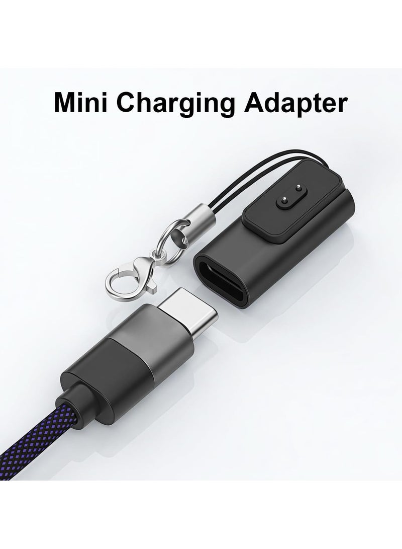 O Ozone Mini USB-C Charging Adapter Compatible with Huawei Band 6, 7, 8, 9, 10, Watch Fit 1, 2, 3, Honor Band 6 and Watch ES, Compact Replacement Charger - Image 3