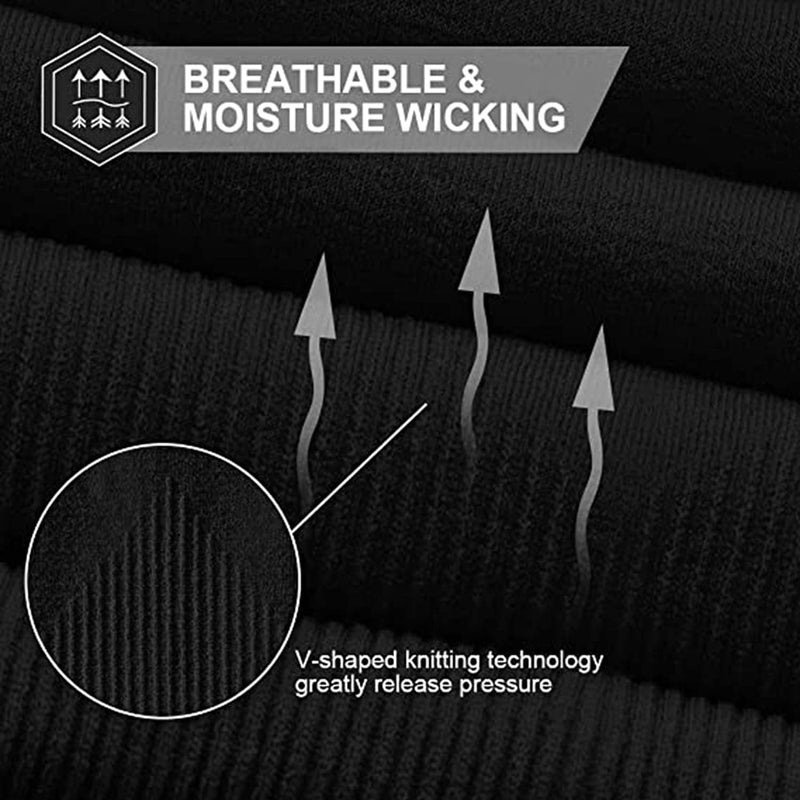 SHOWAY 2 Pairs Sun UV Protection Cooling Arm Sleeves, for Men & Women, UPF 50 Arm Cover, Arm Sun Sleeves Compression UV Protection Cooling, Cycling, Driving, Golf, Running (Black) - Image 4