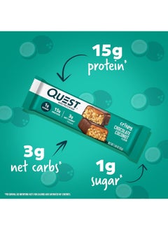 Quest Chocolate Coconut Hero Bar - 12Ct  - Image 2