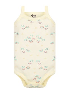 Funny Bunny Pack of  3 Cotton Strap Bodysuit for Baby  - Image 3