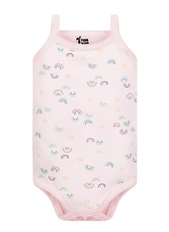 Funny Bunny Pack of  3 Cotton Strap Bodysuit for Baby  - Image 4