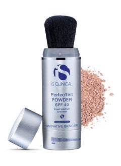 iS CLINICAL iS CLINICAL PerfecTint Powder SPF 40; Face Powder; Tinted SPF; Loose Face Powder for after makeup application 