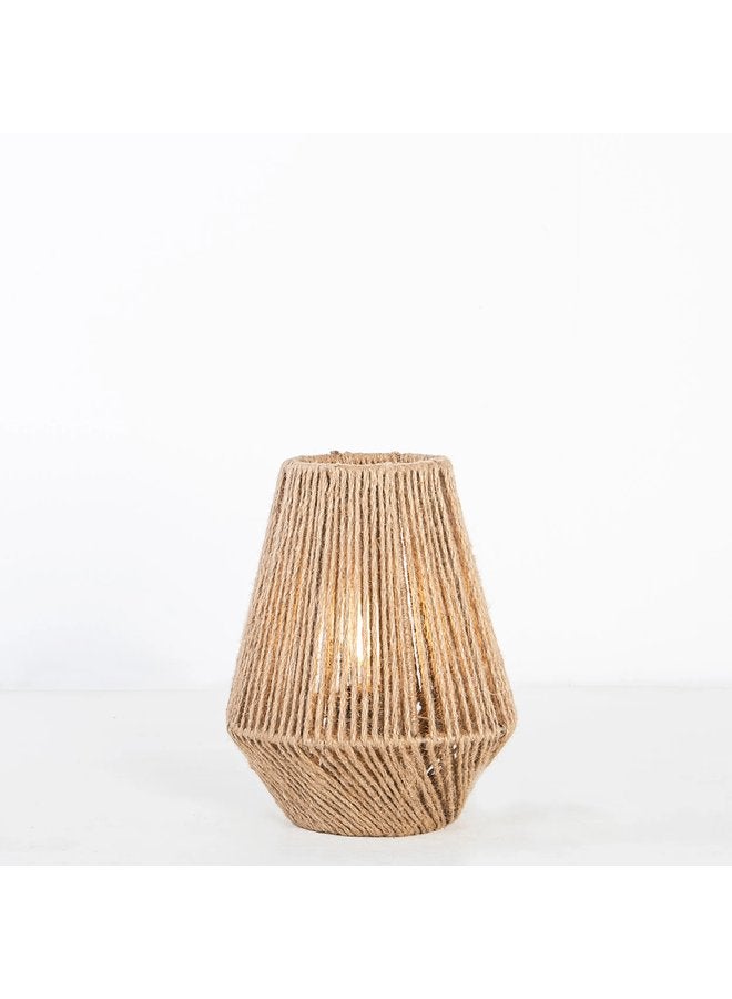 تبس هوم لمب مصباح طاوله خيوط خيش - Image 2