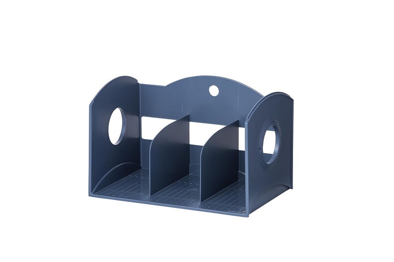 Litem Multi Book Shelf 3 Tiers Navy - Image 1