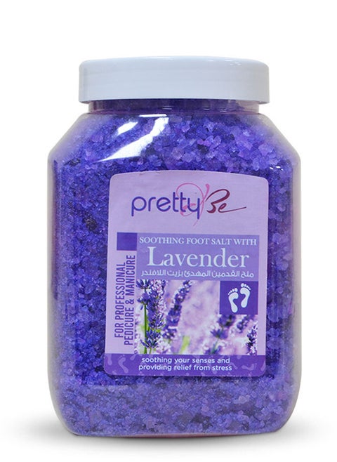 Soothing Foot Salt with Lavender for Profissional Pedicure & Manicure 1.5kg