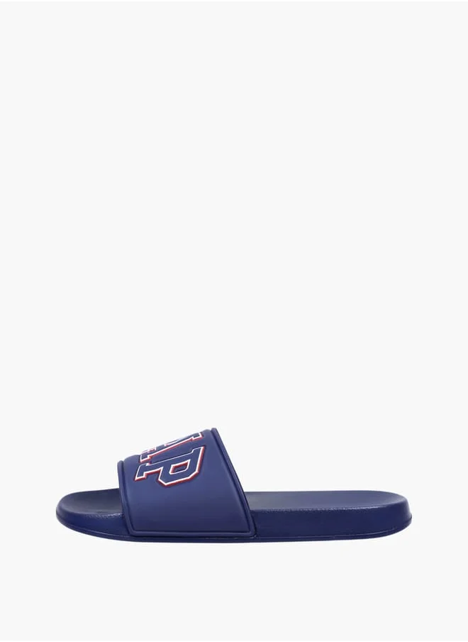 GAP Boys' Logo Detail Slip-On Slides