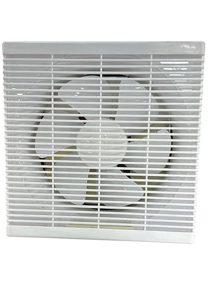 SKYLINE - Ventilating Fan 25cm Privacy Grid White V25-G1 25x25 - Image 1