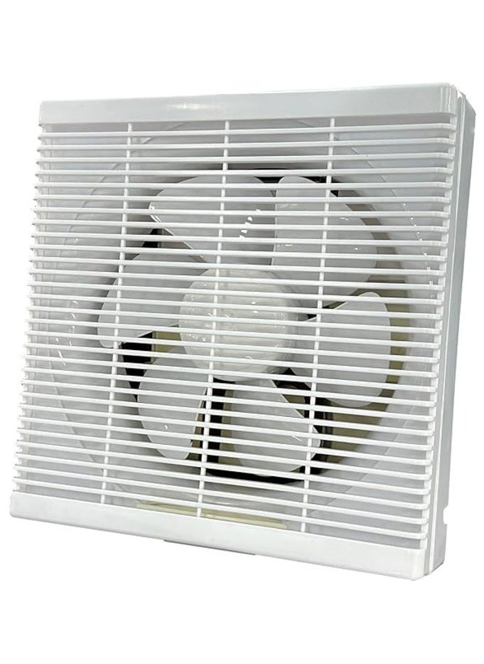 SKYLINE - Ventilating Fan 25cm Privacy Grid White V25-G1 25x25 - Image 1