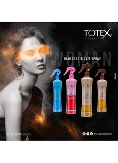 Totex 2 Phase Hair Conditioner | Spray Leave-in Conditioning | For Damaged & Coloured Hair | Formula Untangling Nourishing Moisturizing Pink 400 ml - pzsku/Z90FE22FDA9E55192DDCBZ/45/_/1737032126/123dd9d0-7bf8-464f-acfc-90cb7a401a85