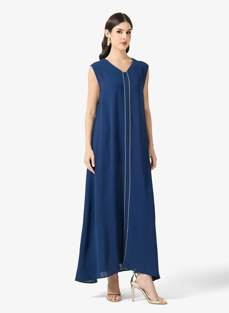 Khizana  Embroidered Abaya With Inner Dress for Women | Best Price UAE