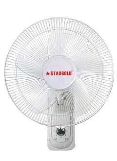 16 Inch Wall Mounted Electric Fan 70W Quiet Operation Speed Controller Ideal for Office Bedroom Living Room