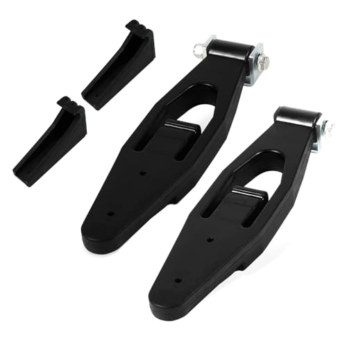 koxuyim قفل غطاء محرك الشاحنة المطاطي الأسود Koxuyim وكتيفة الالتقاط لبيتر بيلت 357، 367، 377، 378، 379، 388، 389 وكنورث W900، T300، T600، T800 (2 قطع) - Image 1