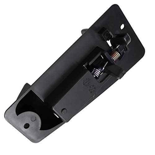 NPAUTO Exterior Extended Cab Rear Door Handle Replacement for 1999-2007 Chevy Silverado GMC Sierra, Pickup 3rd Third Side Door Handle Left Driver & Right Passenger Side 15758172 15758171, Black - Image 5