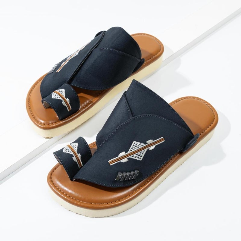 Arabic Sharqi Sandals | Black | Sandals Traditional footwear