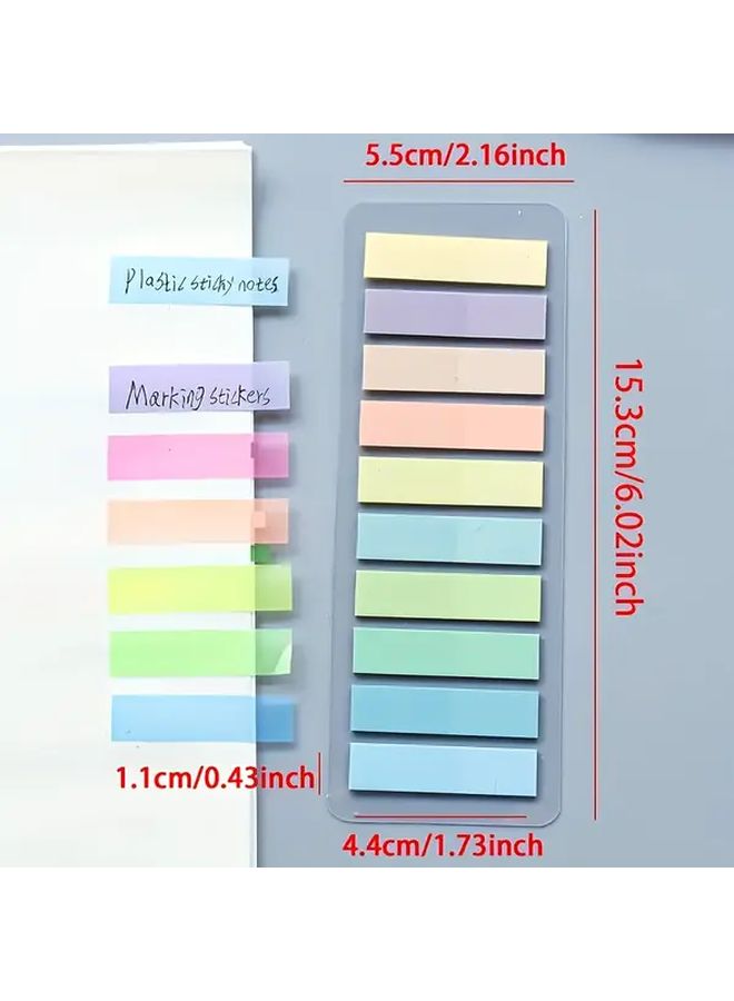 Vintage Fluorescent Sticky Notes 200pcs Sea Of Stars Color For Organization - Image 2