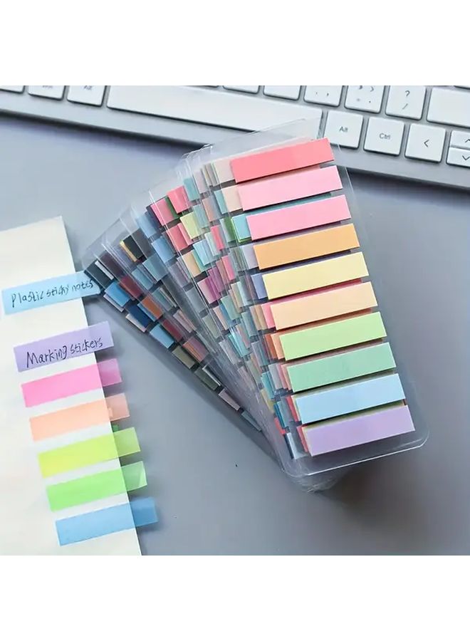 Vintage Fluorescent Sticky Notes 200pcs Sea Of Stars Color For Organization - Image 4