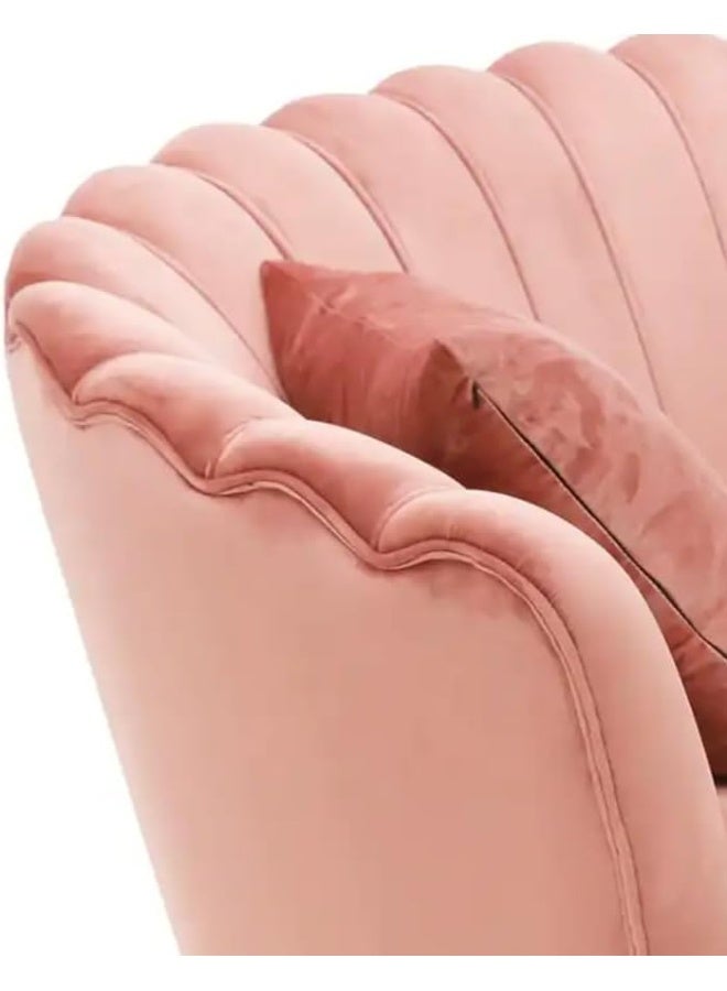 Zayn comforts Two Seat Living Room Furniture Sofa Modern Pink Velvet Loveseats Sofas Luxury Upholstered Furniture for Hotel - Image 4