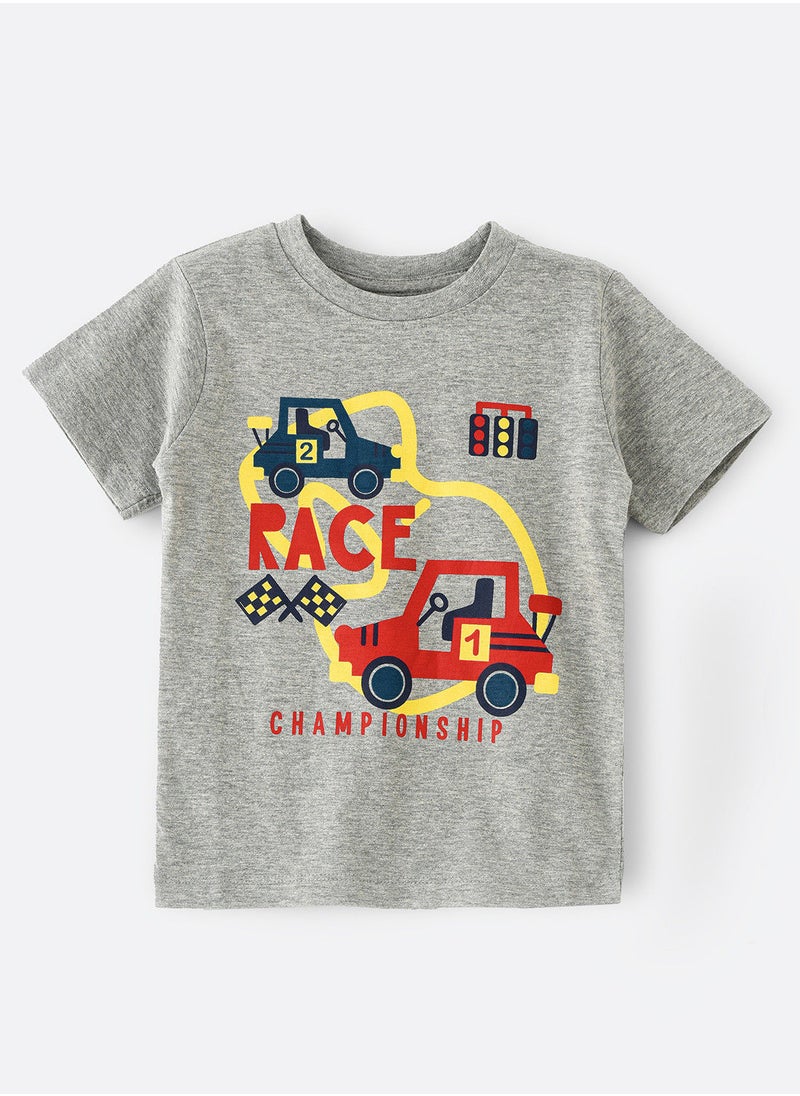 JAM Basic round neck graphic t-shirt  - Image 1