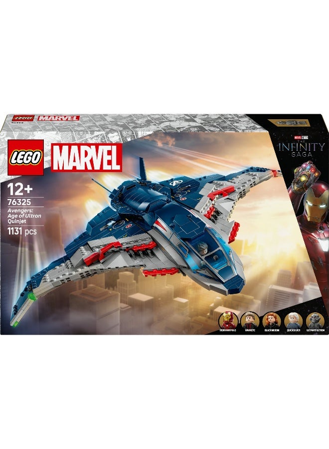 LEGO Marvel Avengers: Age Of Ultron Quinjet 76325 Toy Building Set - Image 2