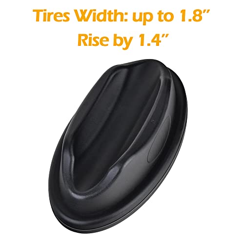 Thinvik Bike Front Wheel Riser Block, Bicycle Stabilize Stand Accessories for Indoor Road Bike Mountain Bike Riding Trainer Exercise Tire Holder - Image 3