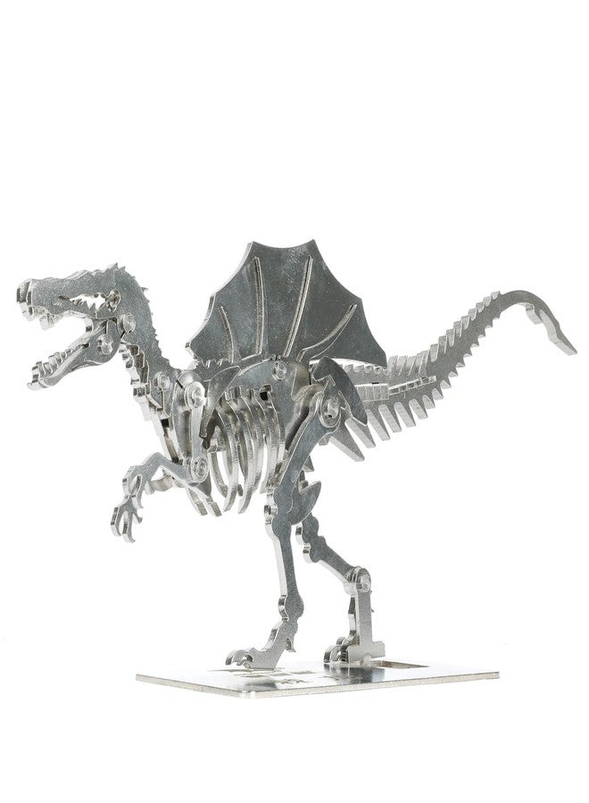 SEBUNAS Mechanical Spinosaurus 3D Metal Puzzle 3D Metal Model Kits DIY Mechanical Fine Assembly Model Suitable for Adults and Teenagers, Enhance Hands-on Ability, Creative Decorations - Image 1