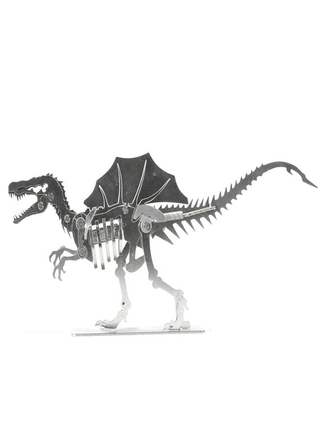 SEBUNAS Mechanical Spinosaurus 3D Metal Puzzle 3D Metal Model Kits DIY Mechanical Fine Assembly Model Suitable for Adults and Teenagers, Enhance Hands-on Ability, Creative Decorations - Image 5