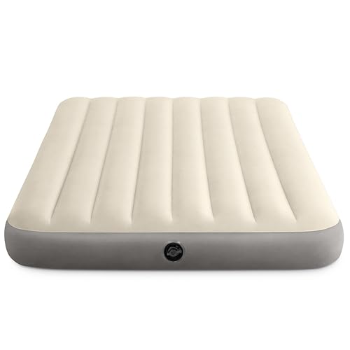 Intex Plastic 64102E Dura-Beam Air Mattress, Full, Beige - Image 2