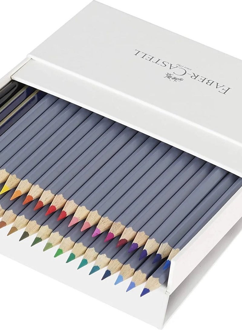 FABER-CASTELL فابر-كاستل جولدفابر أكوا 114616 أقلام تلوين مائية عبوة من 38 مع ملحقات متعددة الألوان - Image 3