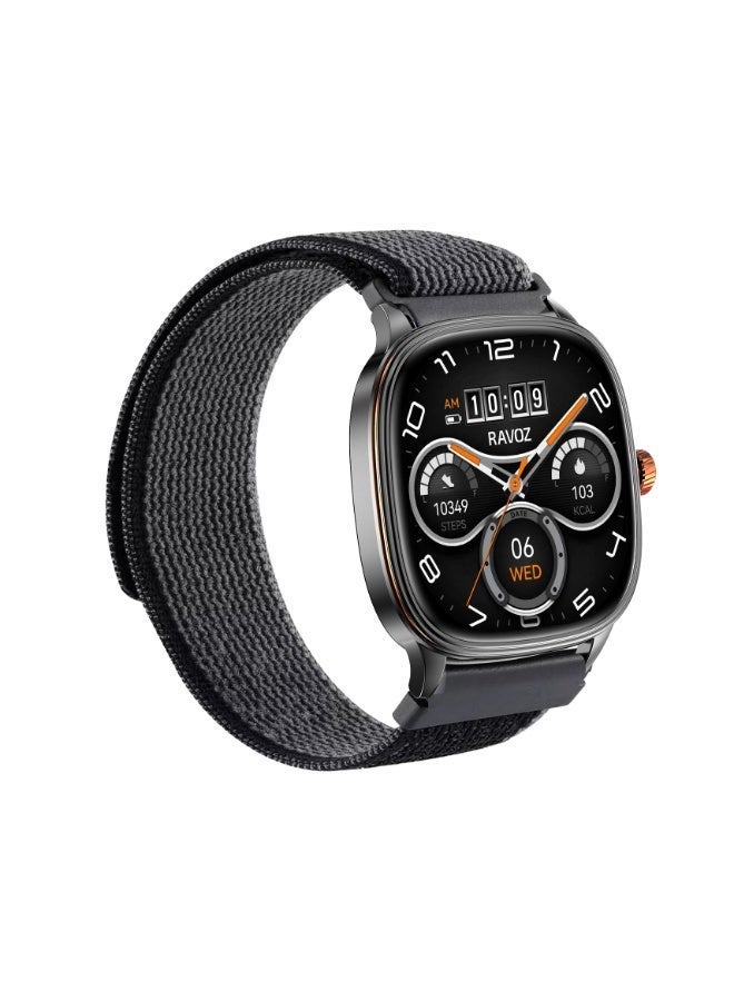 Ravoz Luna AMOLED Slim Smartwatch with Trial loop strap - Image 2