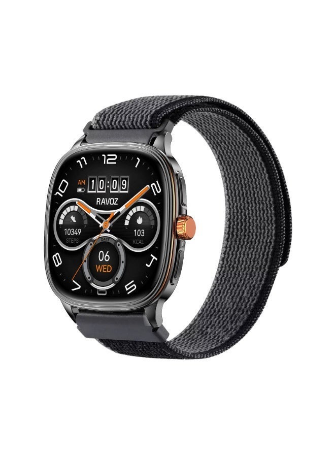 Ravoz Luna AMOLED Slim Smartwatch with Trial loop strap - Image 3