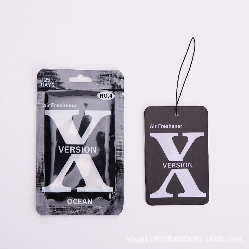Car Air Freshener Hanging Decoration, Long-Lasting Freshness, Car Paper Fragrance Tablets, Eco-Friendly Fragrance Tablets, Solid Small Tree Fragrance Tablets, Aromatherapy Tablets - Image 1