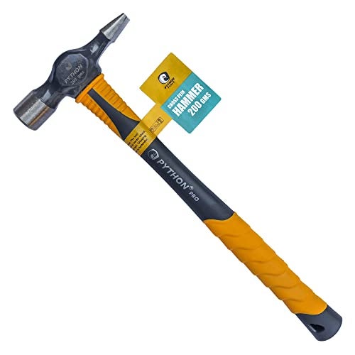 Python Pro Cross Pein/Peen Hammer Indestructible Fiberglass Handle (200GMS / 10” (255MM)) - Image 1